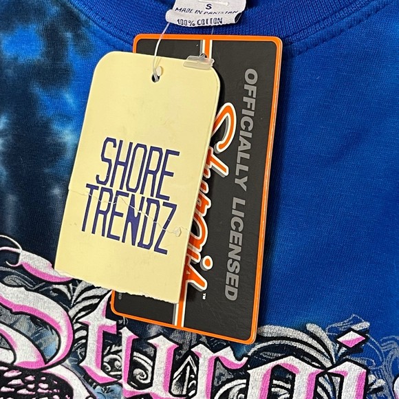 NWT Sturgis Black Hills Rally Tie-Dye Blue Woman’s Tee Size Small - Picture 4 of 7